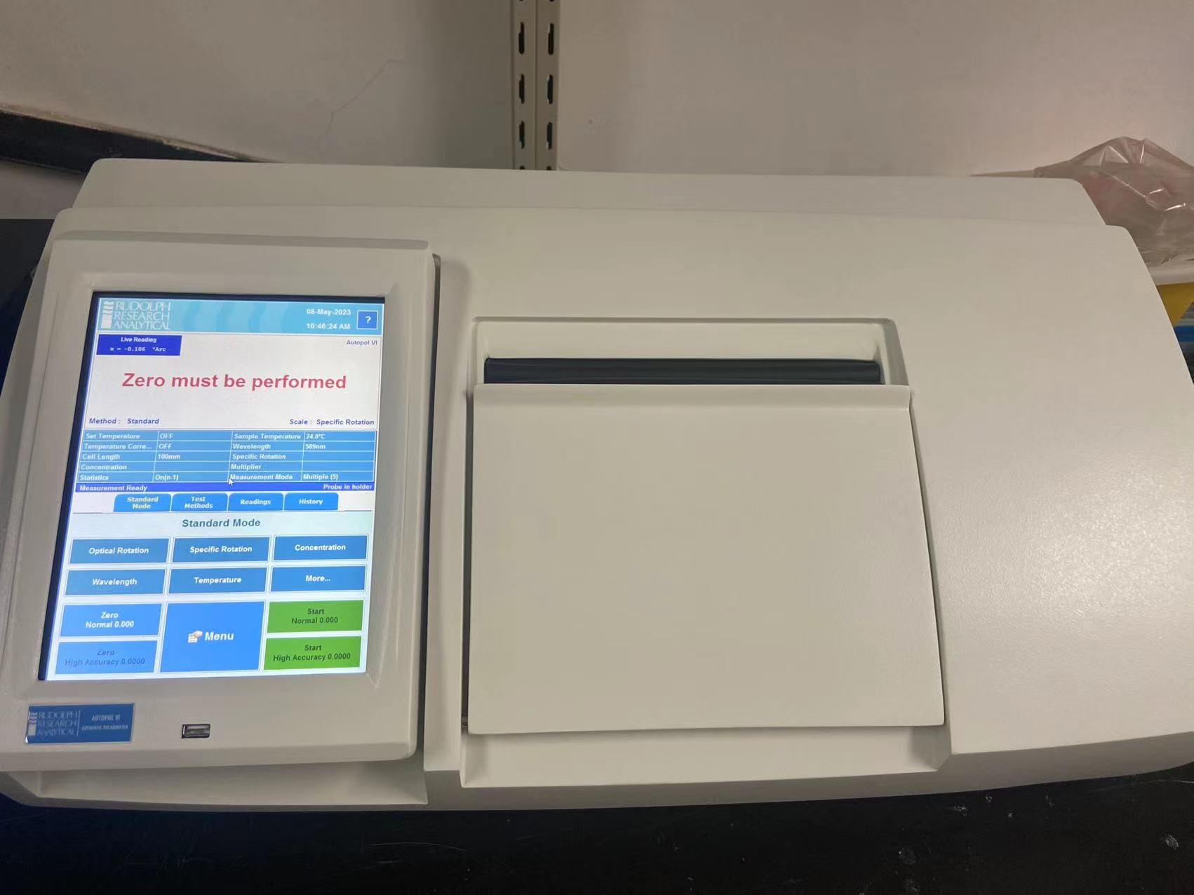 Automatic  polarimeter